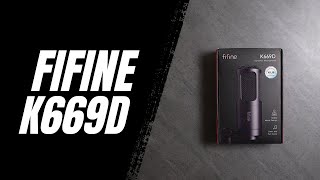 Fifine K669D Microphone Unboxing and Mic Test [upl. by Reginnej152]