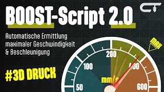 Klipper Maximale Geschwindigkeit mit dem AUTOSPEED Skript [upl. by Repohtsirhc]