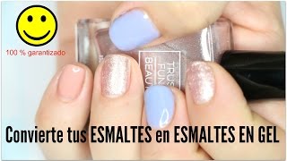 POLISH TO GEL HYDRACOL  CONVIERTE TUS ESMALTES EN GEL [upl. by Eiramanit]