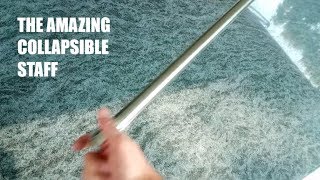 The Amazing Collapsible Staff  Pocket Staff  Pocket Cane Tutorial In Various Colors amp Lengths [upl. by Marielle]