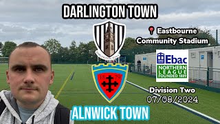 Northumbrians pull off impressive comeback  Darlington Town v Alnwick Town 07082024 [upl. by Caesaria309]