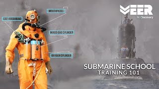 How Indian Submariners undergo training in Submarine School  INS Satavahana  Veer By Discovery [upl. by Arries846]