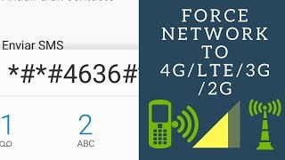 How to force the mobile phone network mode to 2G 3G 4GLTE on Android [upl. by Gney]