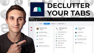 How to organize your browser bookmarks like a PRO TabExtend Review 🔖✨ [upl. by Zerdna752]