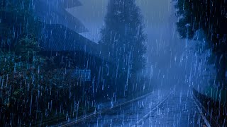 Barulho de Chuva para Dormir Profundamente e Relaxar  Som de Chuva e Trovão à Noite 12 ASMR [upl. by Megdal]