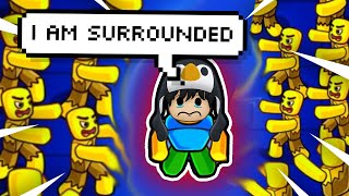 Noob Vs Sword Clashers Simulator Part 2 ⚔️  I got surrounded [upl. by Arny717]