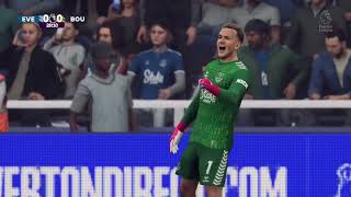 Gameplay FC 24  Everton vs Bournemouth  Premier League  20242025 [upl. by Juster]