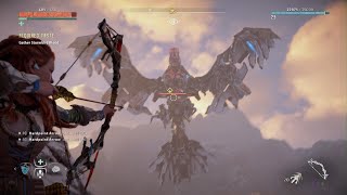 Horizon Zero Dawn Remastered  Defeating a Stormbird [upl. by Irol421]