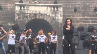 Laura Pausini  Soundcheck 9 settembre 2014  Arena Di Verona [upl. by Tengdin]