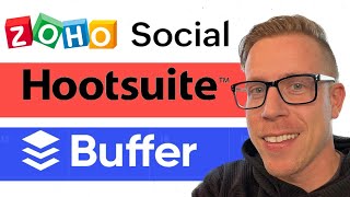 Zoho Social vs Hootsuite vs Buffer Comparision [upl. by Airamasor]