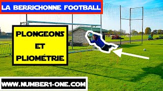 Spécifique Gardiens de but PLONGEONS PLIOMETRIE GOALKEEPER TRAINING La Berrichonne Châteauroux [upl. by Tove]