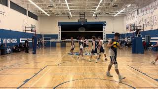 Gonzaga vs Holy trinity 4A qualifiers 2024 set 1 [upl. by Nanci492]