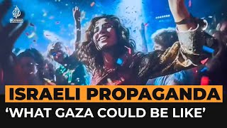 Outrage over What Gaza could be like’ propaganda video  Al Jazeera Newsfeed [upl. by Edorej]