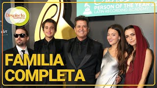 Carlos Vives llegó con toda la familia a su ceremonia como Persona del Año  Despierta América [upl. by Letisha]