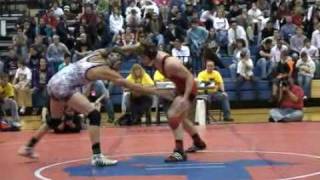 2009 Texas Wrestling State Finals Match160 lbs Jace Bennett vs Isaac Grieder [upl. by Madian]