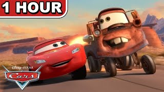 Best of Lightning McQueens Radiator Springs Adventures  1Hour Compilation  Pixar Cars [upl. by Heddie537]