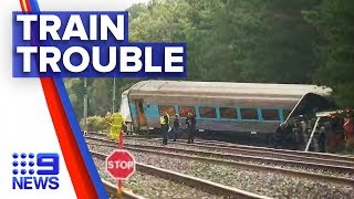 Friend of train driver claims the derailment was preventable  Nine News Australia [upl. by Baugh236]