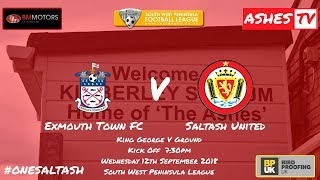 HIGHLIGHTS  Exmouth Town v Saltash United 12092018 [upl. by Aisirtap]