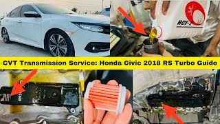 2018 Honda Civic RS Turbo Engine Tune Gone Wrong CVT Transmission Damage [upl. by Thgiwed664]