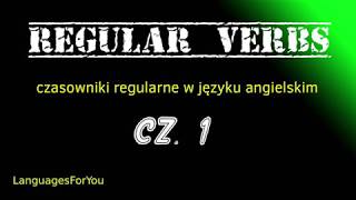 nauka angielskiego czasowniki regularne język angielski cz1 [upl. by Ritch409]