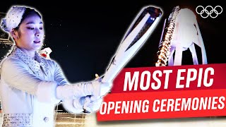 Best ever Opening Ceremony moments at the Winter Olympics [upl. by Sirehc]