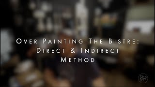 Over Painting a Bistre Direct amp Indirect Method to Build Textures [upl. by Eintruok]