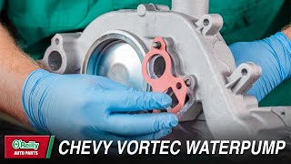 How To Replace a Water Pump on a Chevy 53 Liter Vortec V8 Engine [upl. by Ybba]