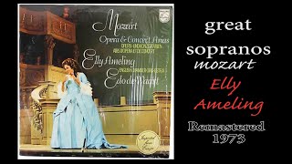 ELLY AMELING sings MOZART ARIAS  English Chamber Orchestra  1973 REMASTERED [upl. by Ronna]