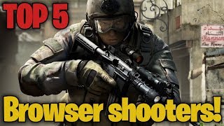 TOP 5 Browser Shooting Games of 2018 HD [upl. by Ymaj205]