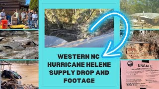 Western NC Flood Donations amp Dropoff Update  Black Mountain Nc  Asheville Nc [upl. by Kred]