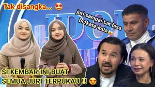 SYAHDU  Juri Indonesian Idol sampai gelenggeleng mendengar lantunan sholawat dari si kembar ini [upl. by Elidad274]