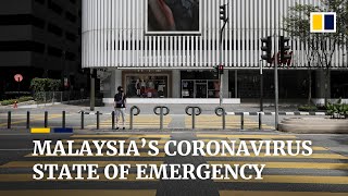 State of emergency in Malaysia as country fights third wave of Covid19 with fresh lockdown [upl. by Shulem]