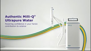 The MilliQ® EQ 7000 Ultrapure water purification system [upl. by Tavy]