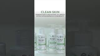 Linha Raavi Profissional Limpeza de Pele Clean Skin [upl. by Augustus]