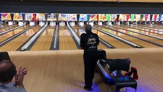 Johnny Petraglia Throws His Final PBA Tour Shot to Close Tournament of Champions Qualifying [upl. by Blane]