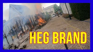 Heg brand  VOLUNTEERS  DUTCH FIREFIGHTERS [upl. by Braynard]