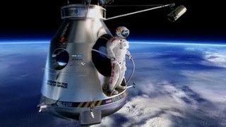 Felix Baumgartner Menguji Lompatan dari Ruang Angkasa [upl. by Helbona]