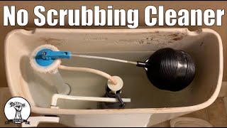 EASY Clean Your Toilet Tank Without Scrubbing  TightwadDIY [upl. by Bailey]