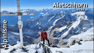 Alpinisme  Aletschhorn  4194 m [upl. by Nissensohn]