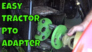 Tractor PTO Quick Attach makes it EASY [upl. by Sass]