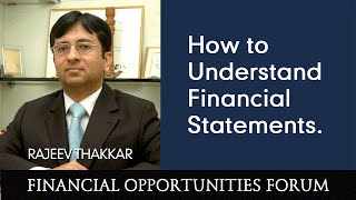 Mr Rajeev Thakkar explains how to Understand Financial Statements [upl. by Toille745]