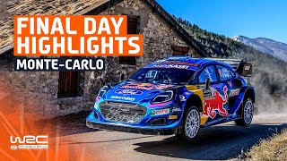 Final Day Highlights  WRC Rallye MonteCarlo 2023 [upl. by Ajin]