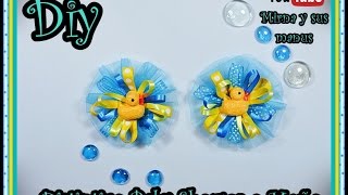 Diy Distintivo Baby Shower o Moño Mirna y sus manus Baby Shower Souvenirs Diy [upl. by Leihcim]