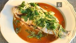 How To Cook Sea Bass With Ginger [upl. by Baiel]