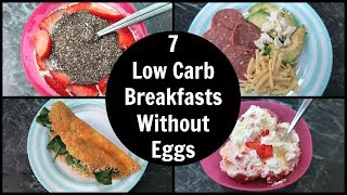 7 Low Carb Breakfast Without Eggs Ideas  Easy Keto Breakfasts With No Eggs [upl. by Ycrep]