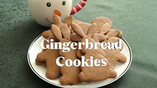 Gingerbread Cookie recipe  How to make easy gingerbread cookies [upl. by Jacky]