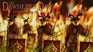 DALE DEFENDS THEIR CITY TO THE LAST  Dawnless Days Total War Multiplayer Siege [upl. by Jamnis]