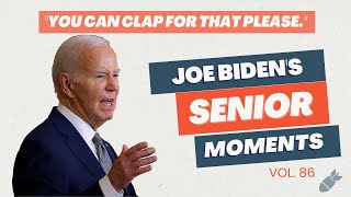 WATCH Joe Bidens Senior Moment of the Week Vol 86 [upl. by Heimlich]