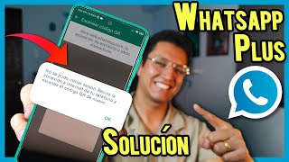 WHATSAPP PLUS Ultima Versión 2024 ✅SOLUCION TODOS LOS ERRORES 🔥 [upl. by Assina]