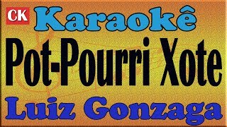 Luiz Gonzaga PotPourri O Xote Das Meninas  Cintura Fina Karaokê [upl. by Ayama474]